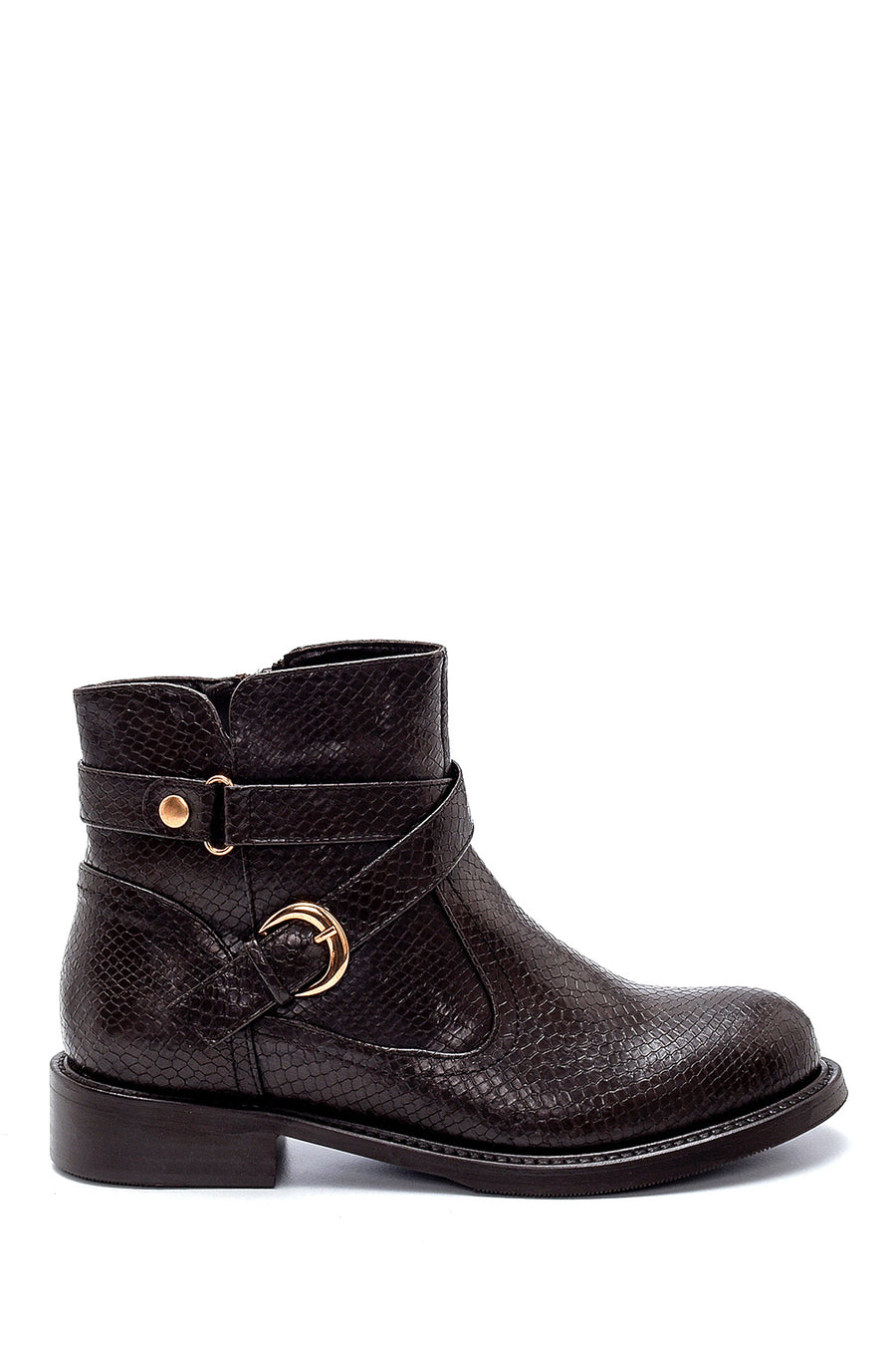Women's Snakeskin Patterned Boots 20WFE191940 | Derimod