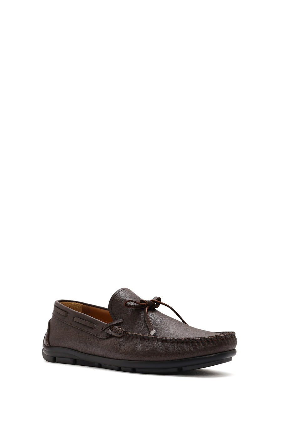 Men's Brown Tassel Leather Loafer