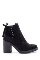 Women's Suede Heeled Boots | Derimod