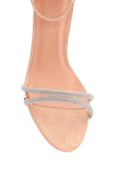 Kadın Taş Detaylı Topuklu Sandalet | Derimod