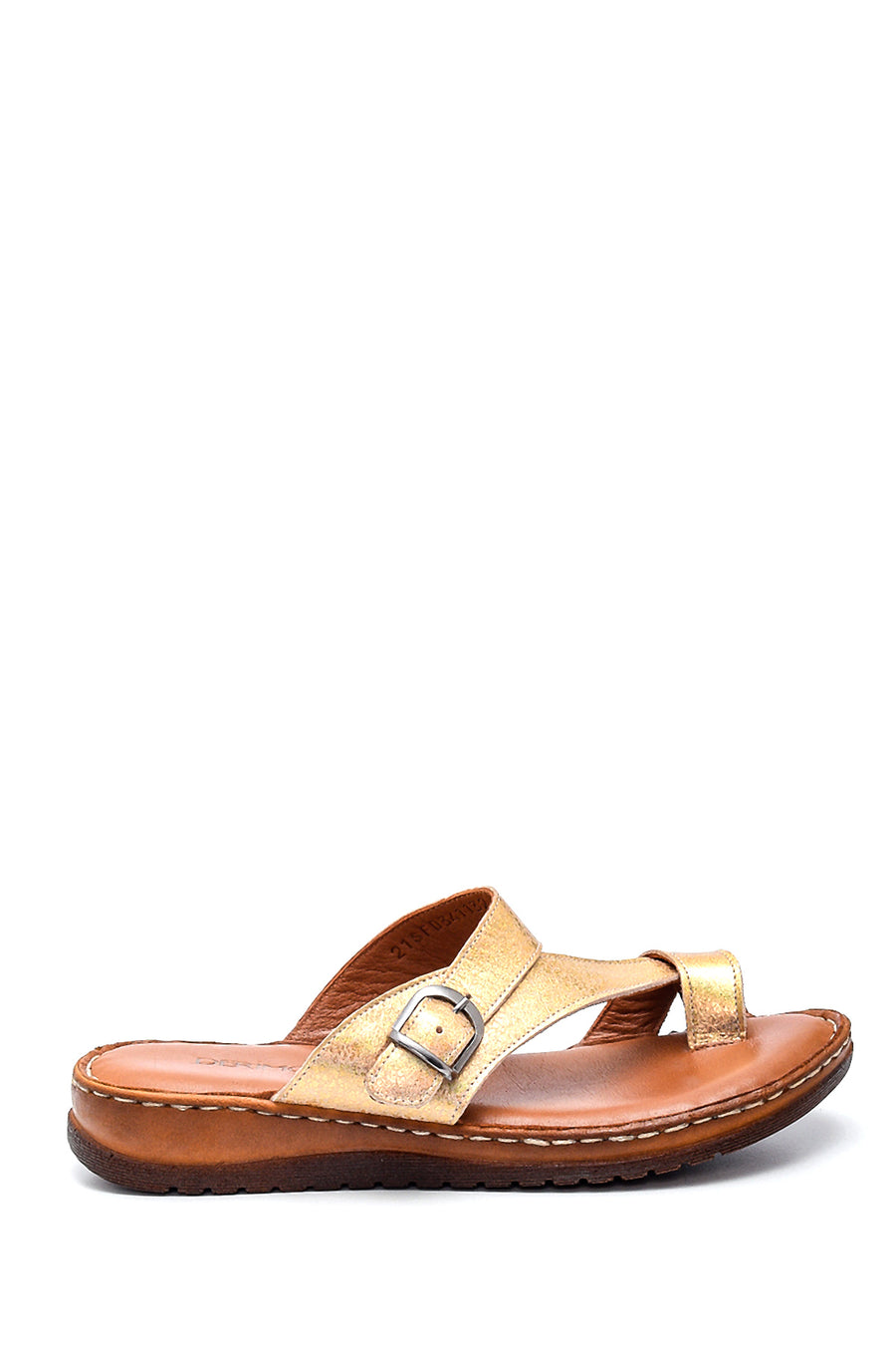 Women's Leather Slippers 21SFD341132 | Derimod