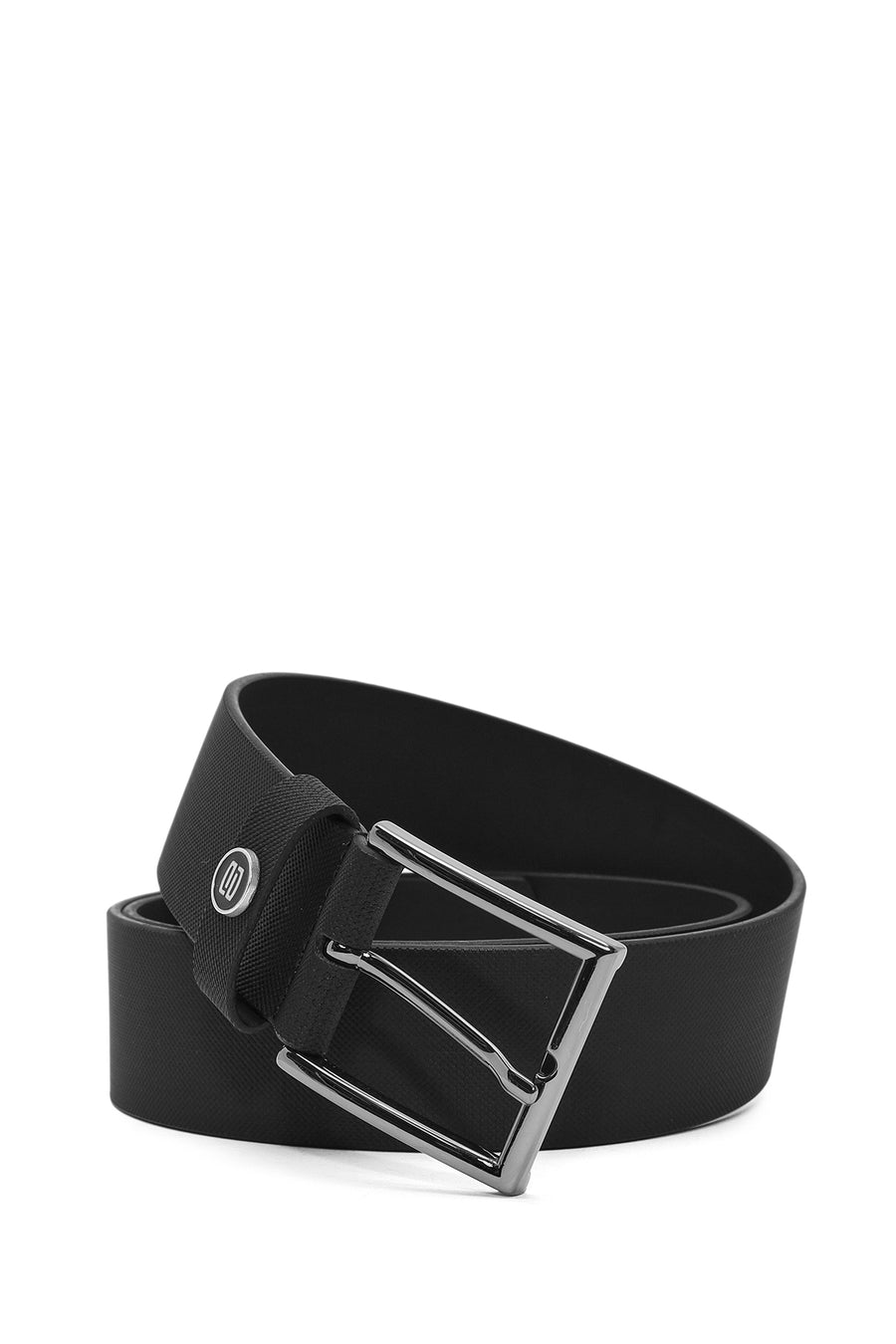 Men's Black Leather Belt 000A2D1400318 | Derimod