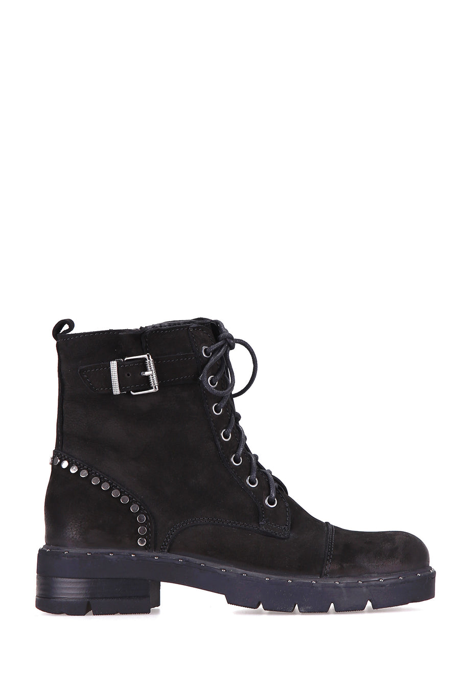 Buckle Women's Suede Boots 18WFD2256V3 | Derimod
