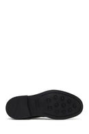 Men's Black Leather Chelsea Boot | Derimod