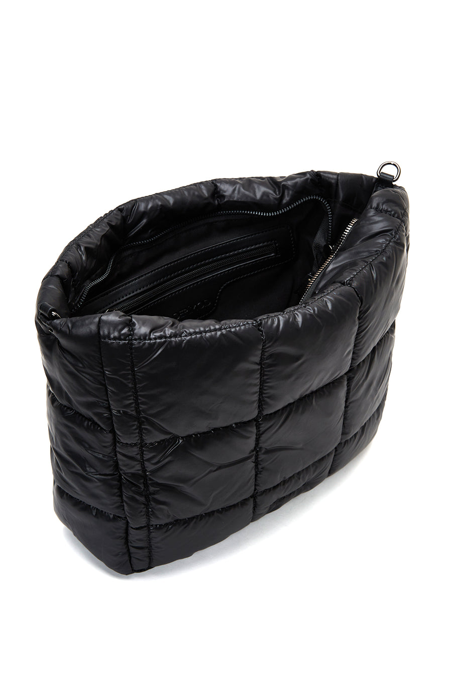 Women's Black Quilted Shoulder Bag