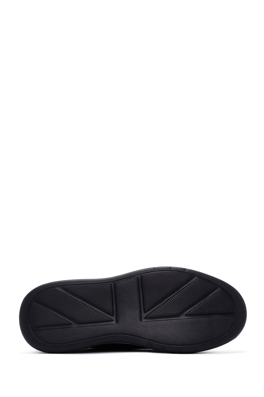 Men's Black Leather Sneaker