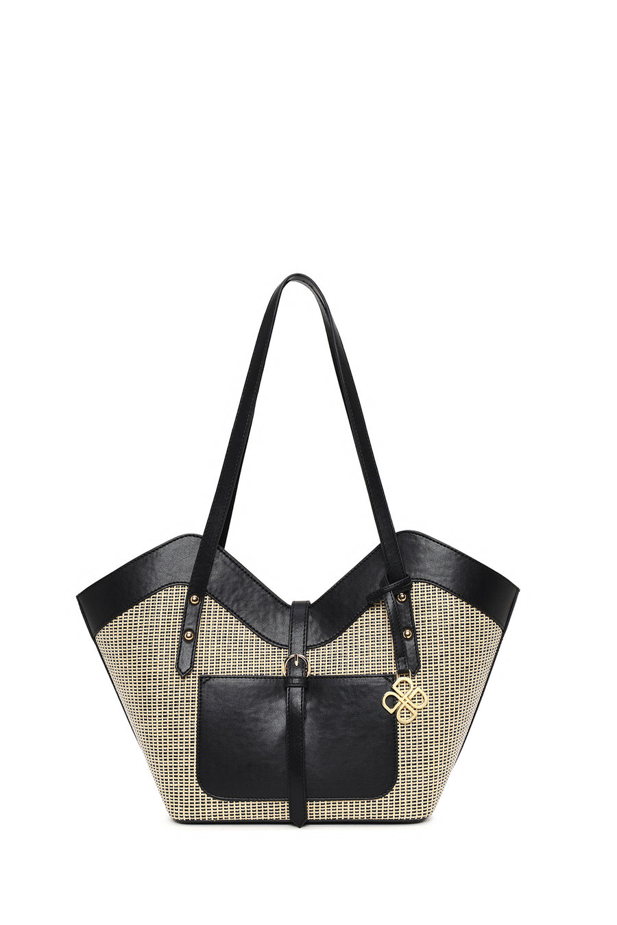 Woman Beige Wicker Shoulder Bag 26SBD231014 | Derimod