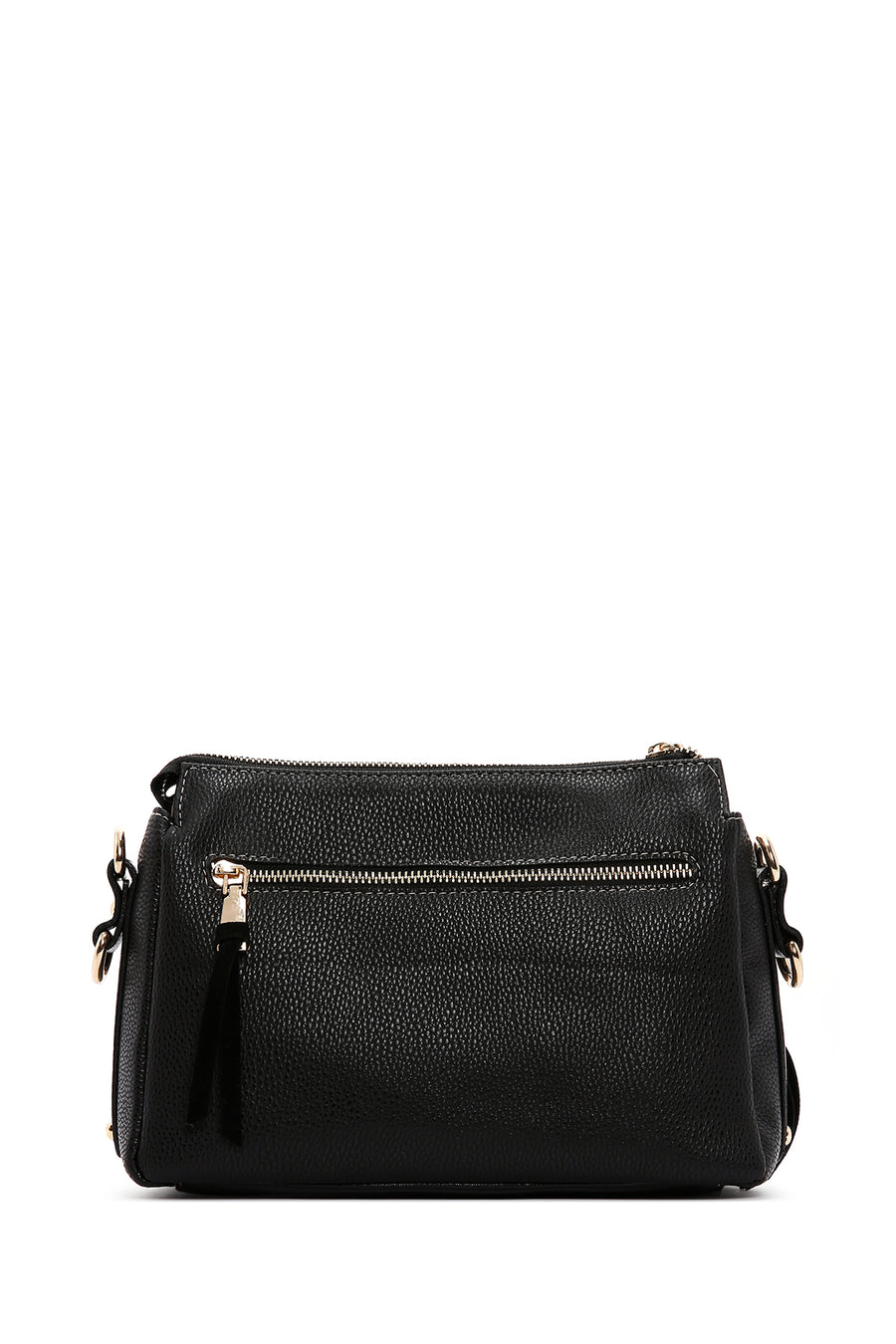Women's Black Long Strap Shoulder Bag
