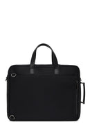 Male Black Fabric Briefcase | Derimod
