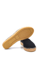 Kadın Siyah Hasır Taban Espadril | Derimod