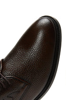 Men's Brown Laced Leather Classic Shoes | Derimod