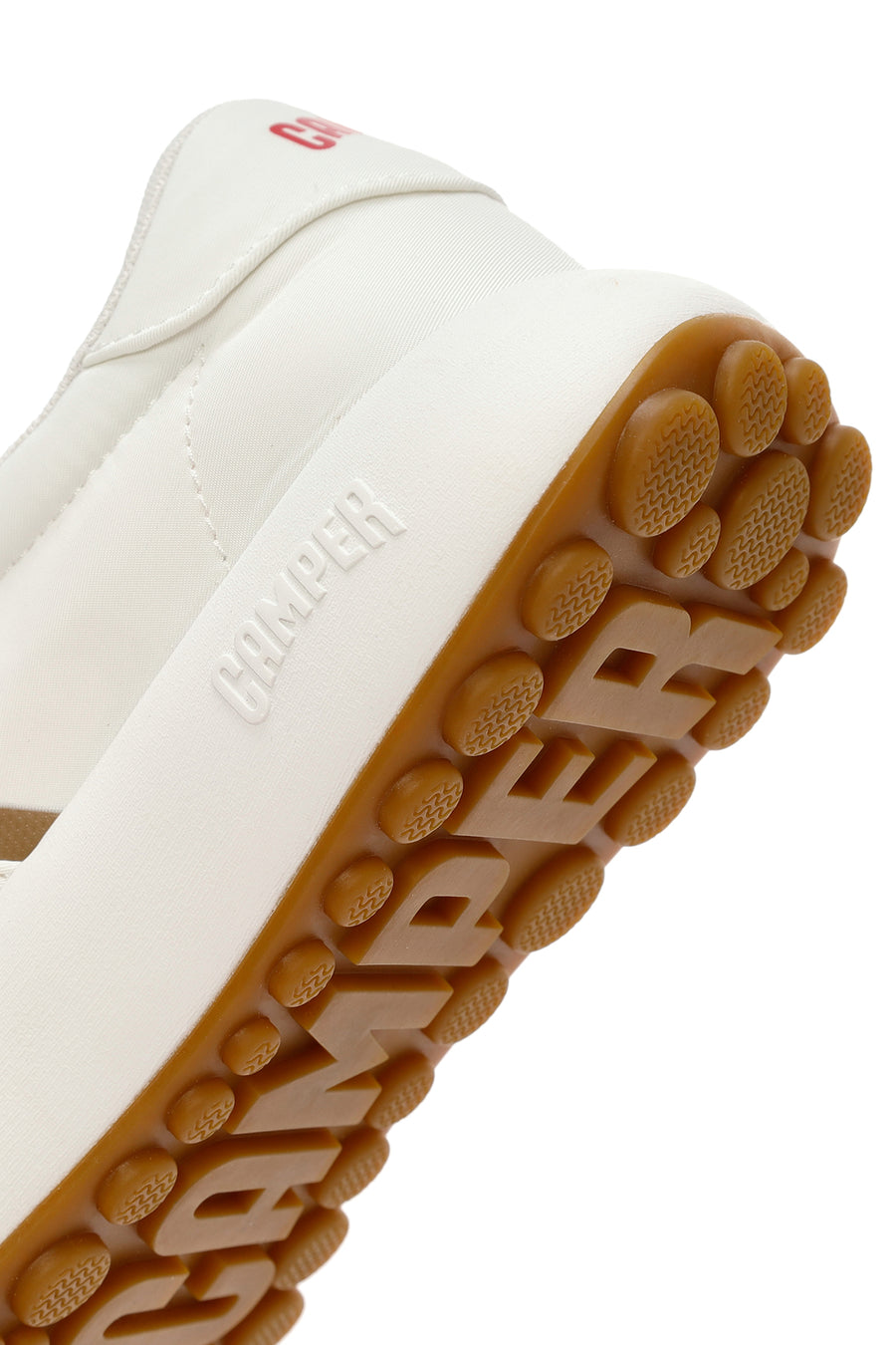 Camper Men's White Pelotas Athens Lace-Up Fabric Sneakers