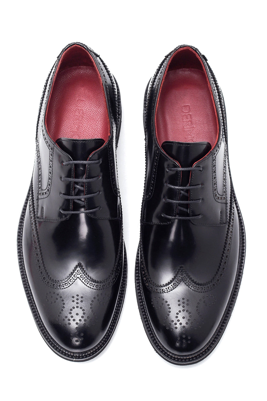 Men's Black Leather Classic Shoes