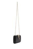 Women's Black Accessory Detailed Long Chain Strap Mini Clutch Bag | Derimod