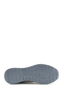 Kadın Beyaz Dolgu Topuklu Yandan Fermuarlı Deri Sneaker | Derimod