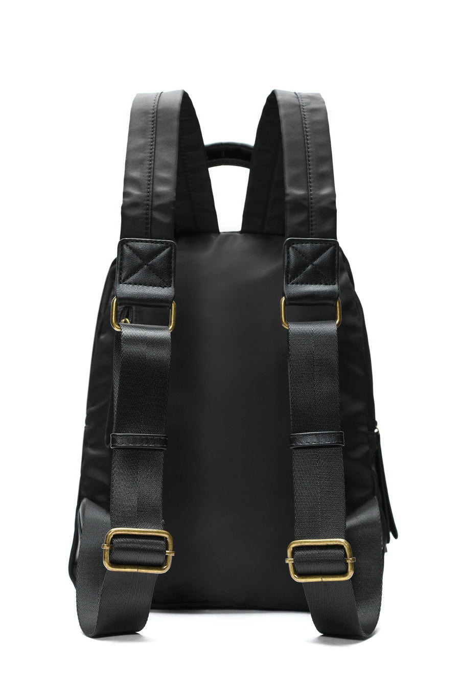 Women's Black Suede Backpack