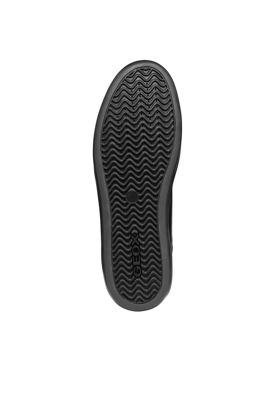 Geox Erkek Siyah Elver Fermuar Detaylı Bağcıklı Deri Casual Ayakkabı