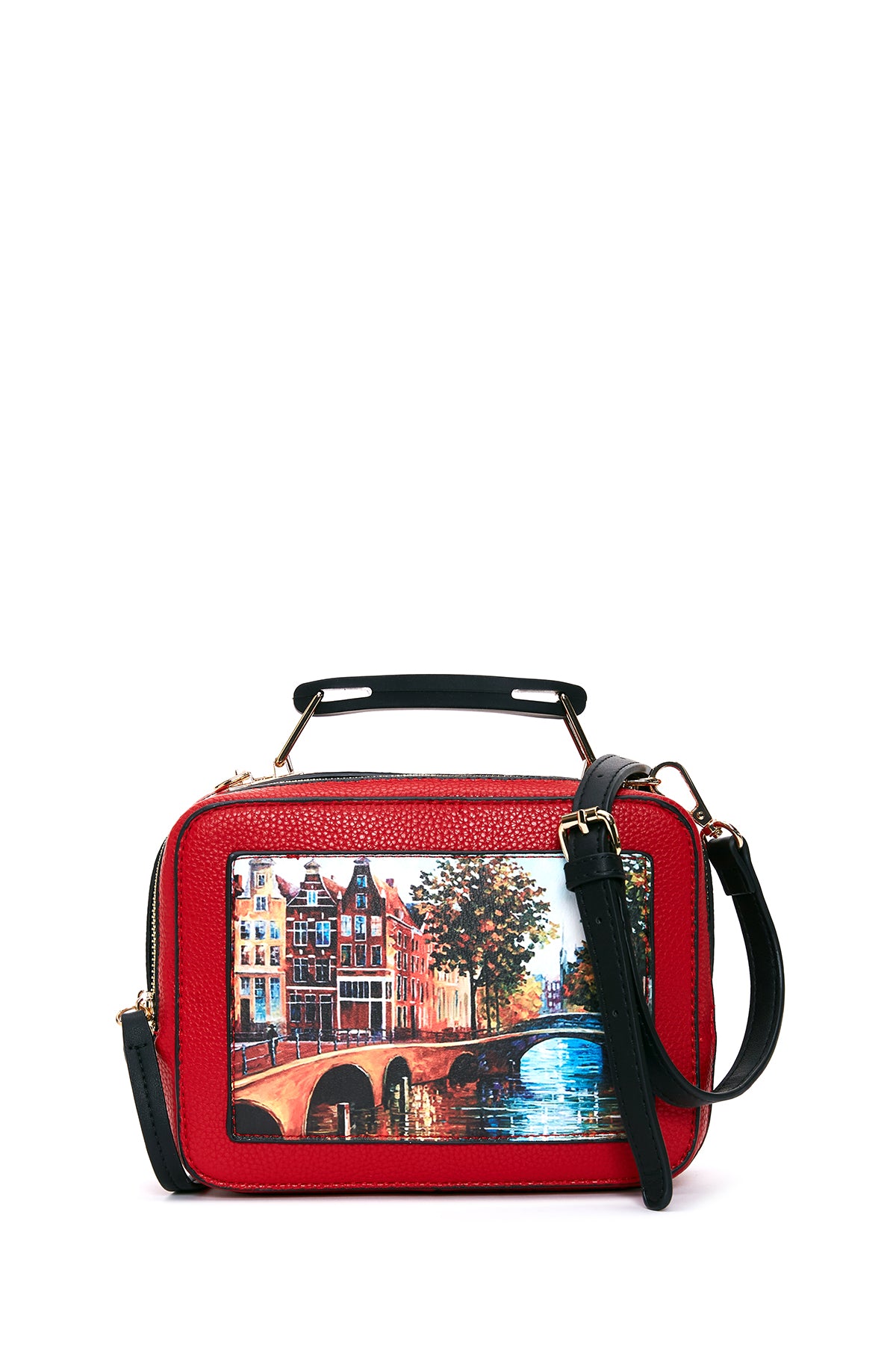 Women's Red Casual Shoulder Bag 22WBD240526 | Derimod