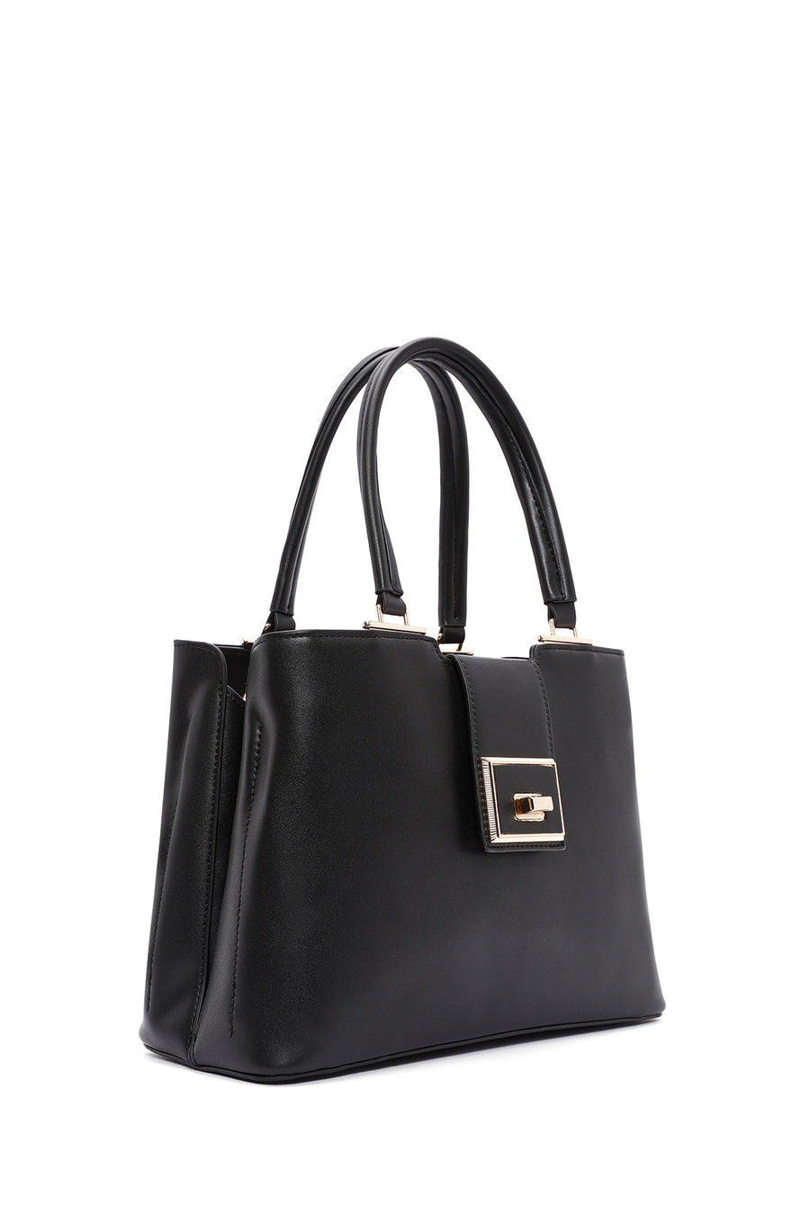 Women's Black Long Strap Shoulder Bag
