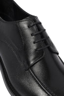 Men's Black Laced Leather Classic Shoes | Derimod