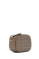 Women's Mink Long Strap Printed Crossbody Bag | Derimod