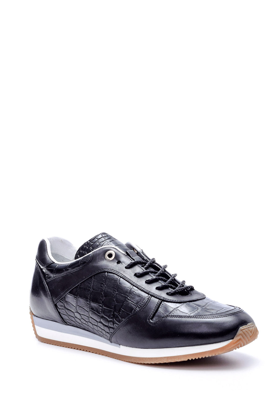 Men's Crocodile Detailed Sneaker