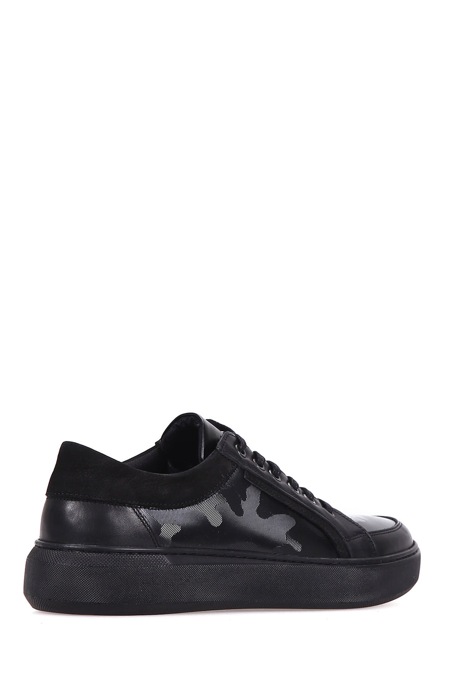 Men's Printed Leather Shoes