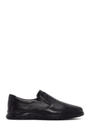 Derimod Fly Men's Black Leather Casual Loafer | Derimod