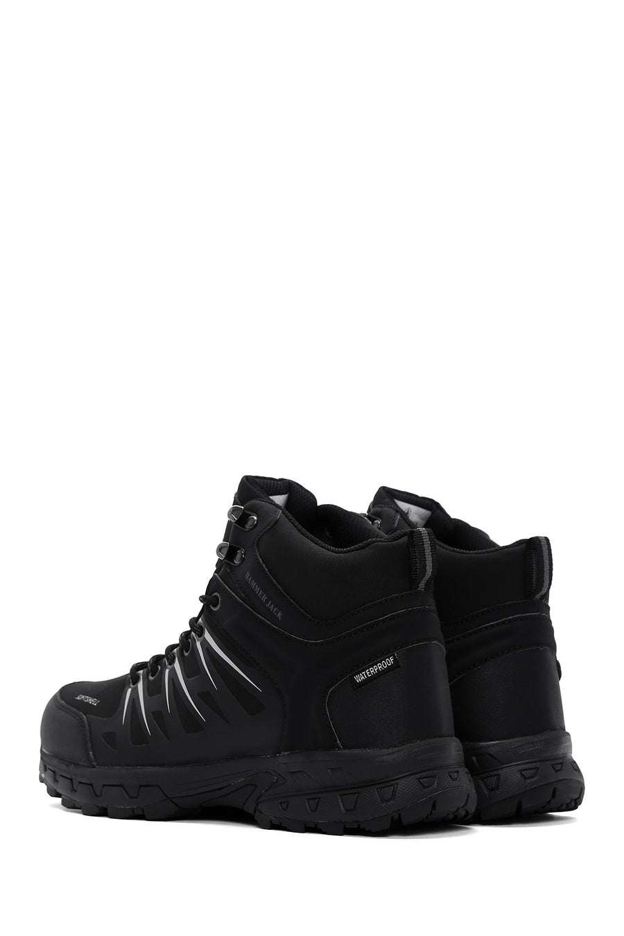 Hammer Jack Men's Black Waterproof Outdoor Boots