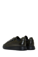 Erkek Haki Deri Sneaker | Derimod