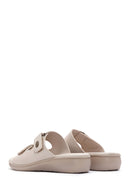 Women's Beige Comfort Slippers | Derimod