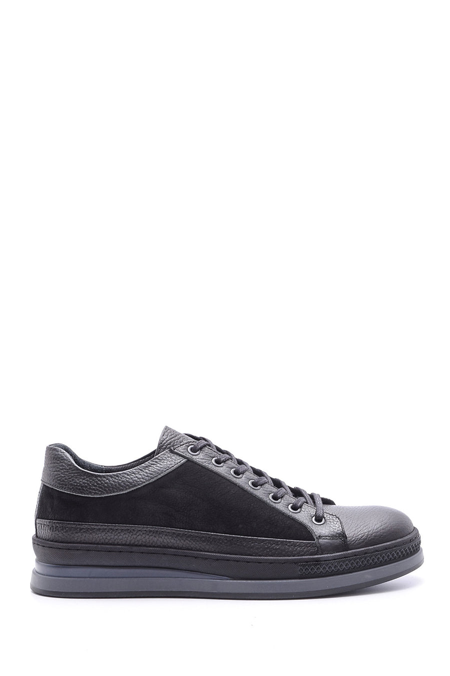 Men's Suede Detailed Leather Sports Shoes 19WFD340414 | Derimod