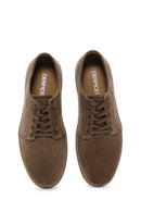 Men's Mink Suede Leather Sneaker | Derimod