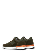 Men's Leather Suede Sneaker | Derimod