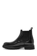 Men's Black Leather Boots | Derimod