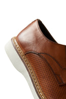 Men's Tan Leather Casual Shoes | Derimod