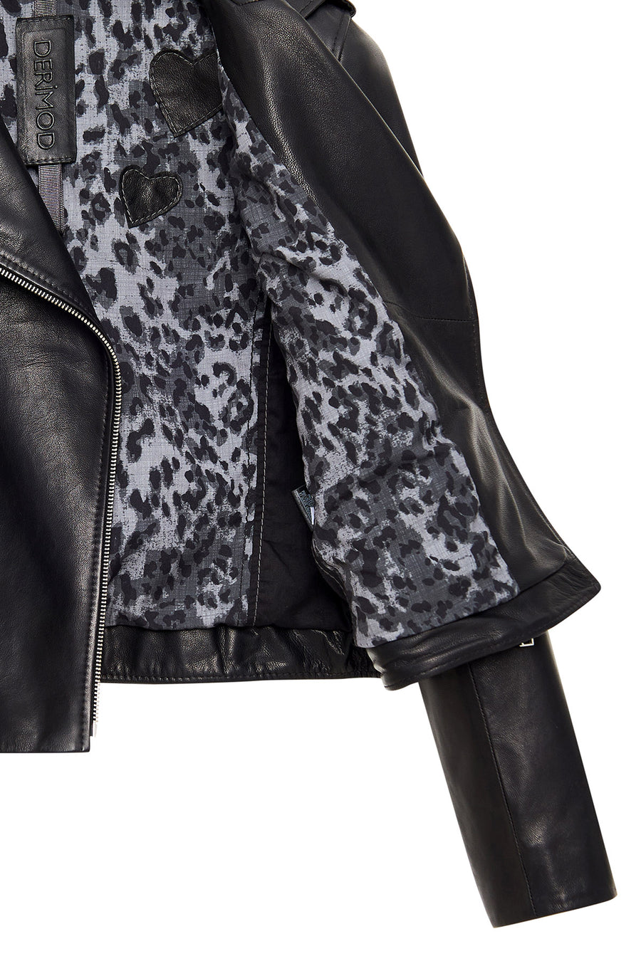 Eliza Women's Black Biker Short Leather Jacket