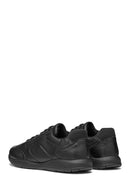 Geox Men's Black Spherica Ec2 Lace-up Leather Sneaker | Derimod