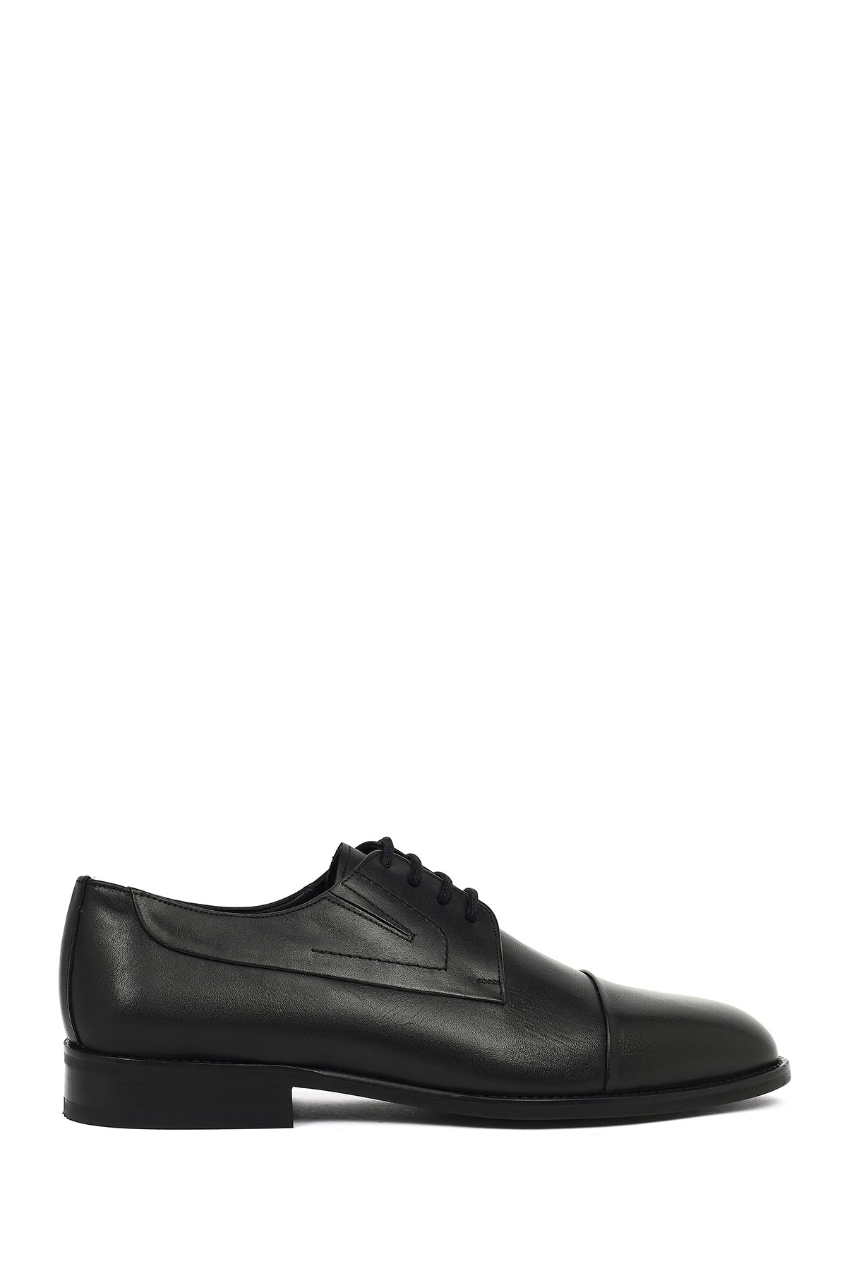Men's Black Laced Leather Classic Shoes 26SFD670218 | Derimod