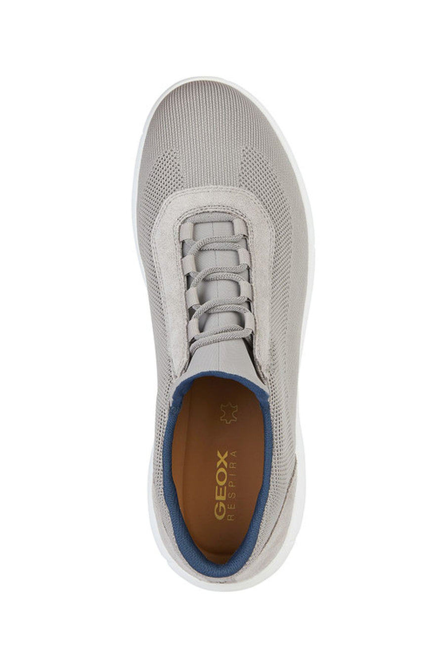 Geox Erkek Gri Nebula Bağcıklı Kumaş Sneaker