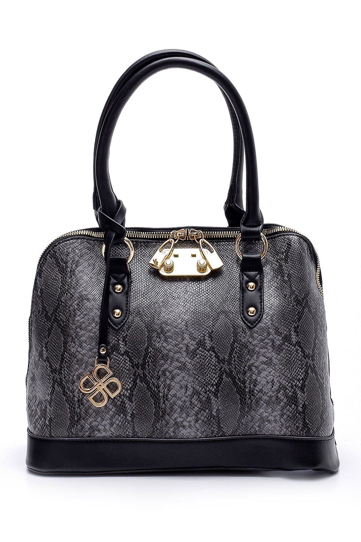 Women's Snakeskin Patterned Shoulder Bag 20SBD251940 | Derimod