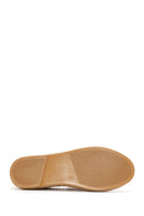 Men's Beige Suede Espadrilles | Derimod