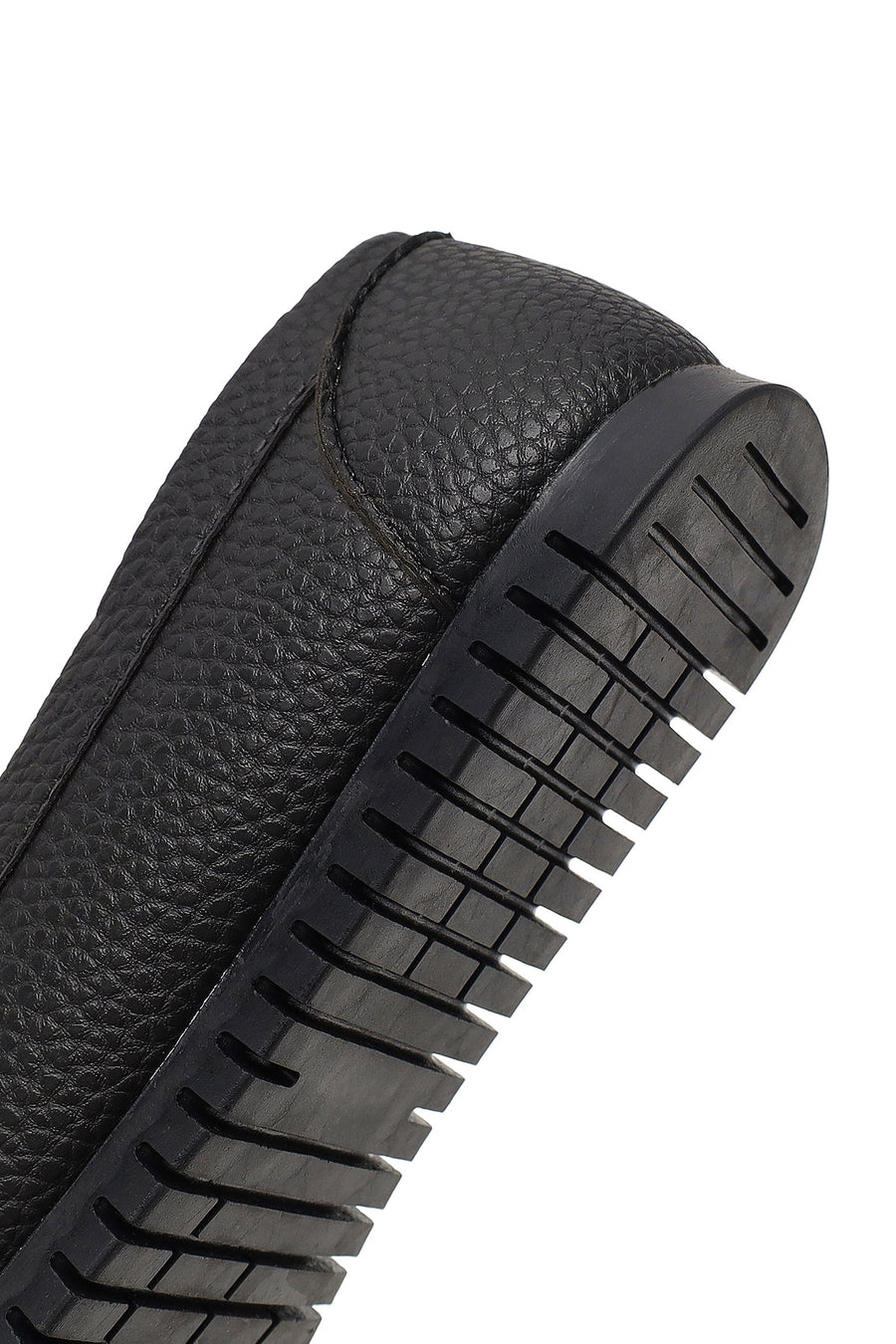 Kadın Siyah Tokalı Loafer