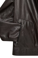 Clint Men's Brown Suede Double-Sided Leather Jacket | Derimod