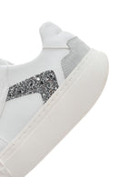 Women's White Thick Soled Sneaker | Derimod