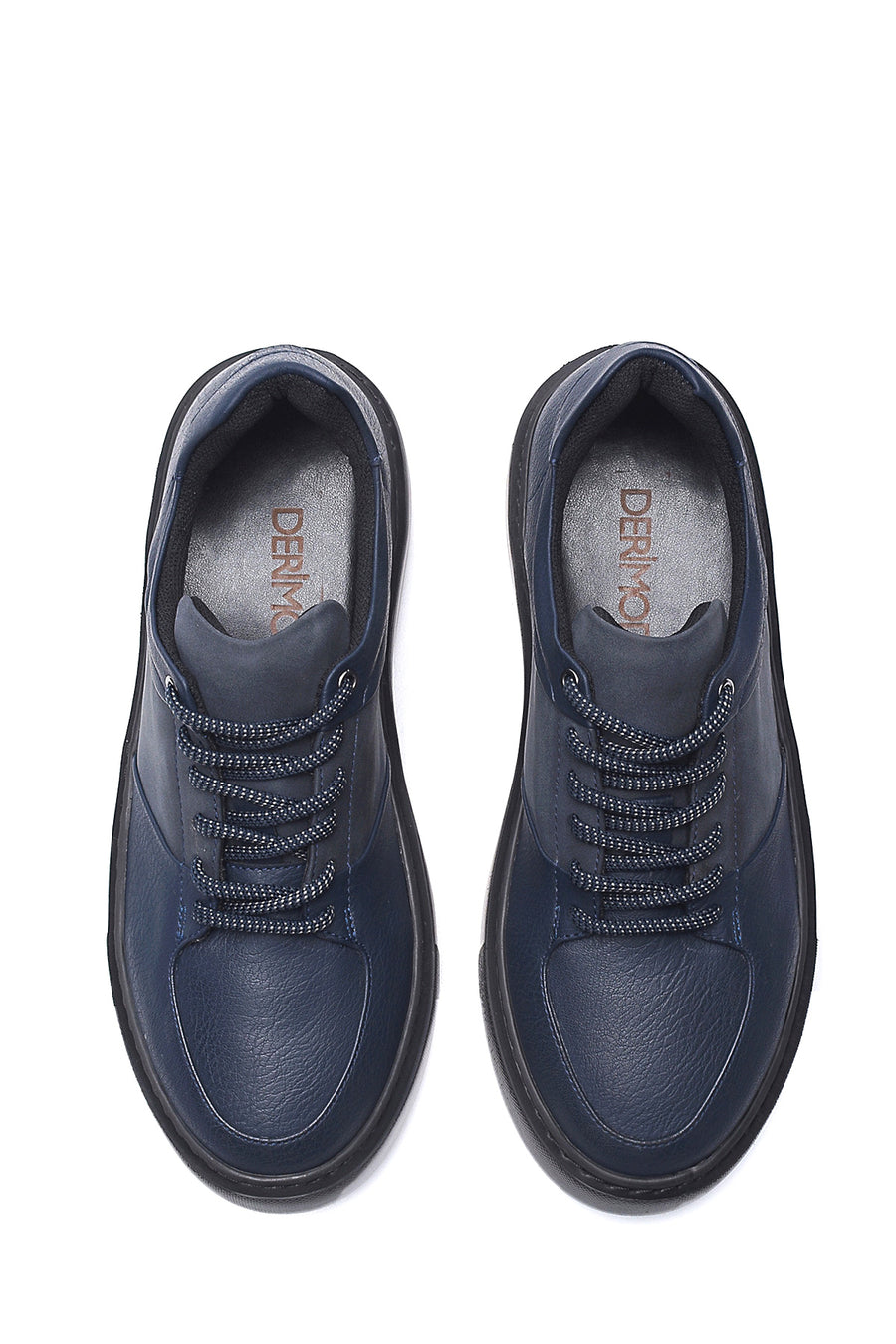 Erkek Deri Baskılı Sneaker
