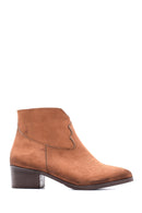 Women's Suede Heeled Boots | Derimod