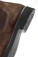 
Men's Brown Suede Leather Chelsea Boot
 | Derimod