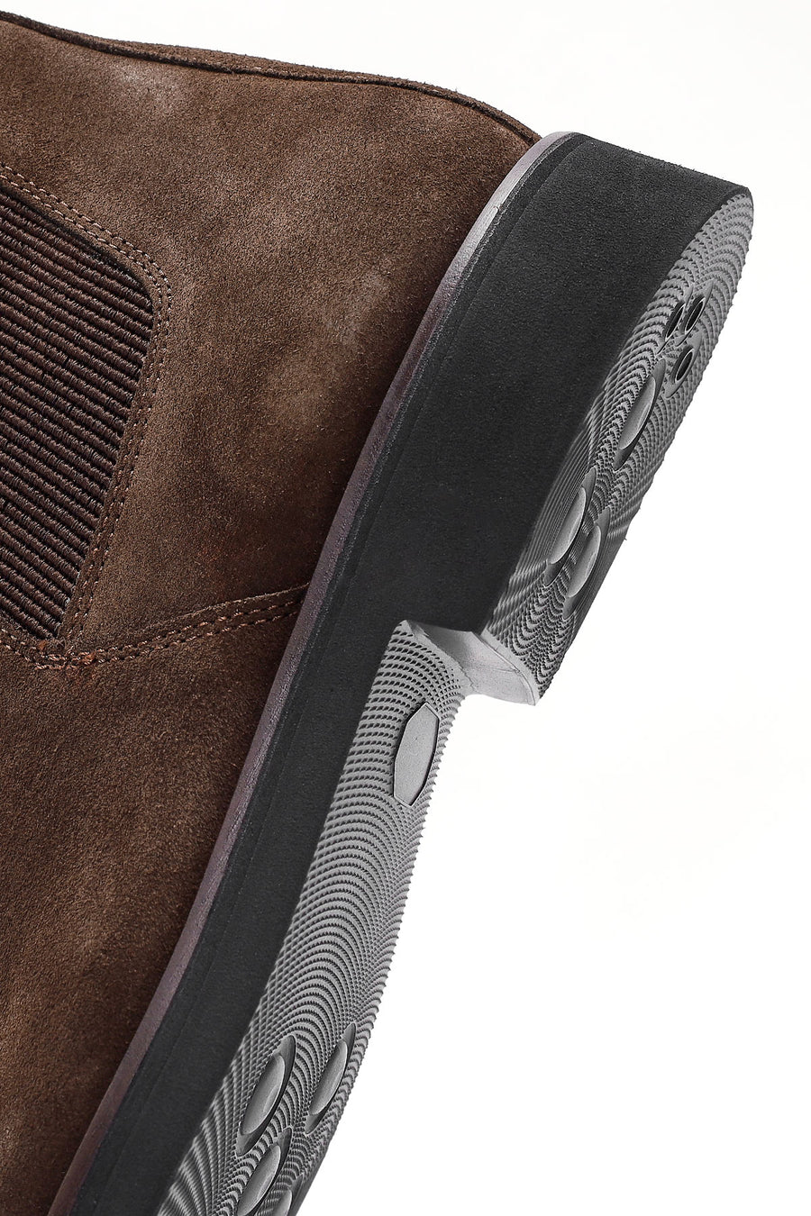 
Men's Brown Suede Leather Chelsea Boot
