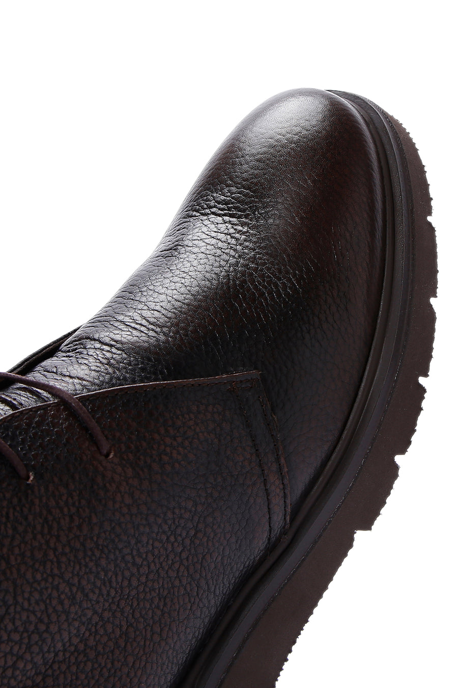 Men's Brown Leather Casual Boots